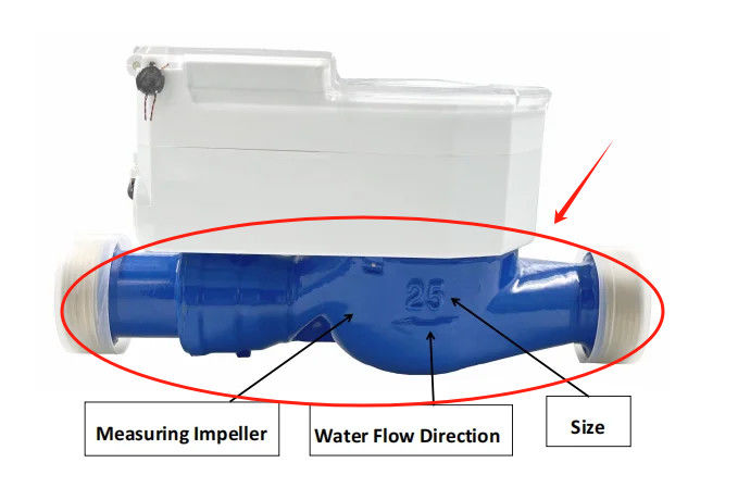 ثابت و دمای آب IOT آب سنج هوشمند ویژگی های 0.1-90C برای صنعتی