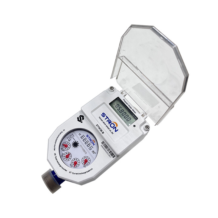 طول عمر 100000 ساعت آب سنج از پیش پرداخت شده با نوع سوئیچ حساس به بدن و پرداخت موبایل M-PESA