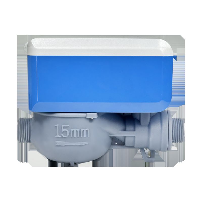 کنتور آب هوشمند برنجی/پلاستیکی پیش‌پرداخت RF با صفحه کلید تقسیم شده STS دارای گواهی NEMSA با CIU