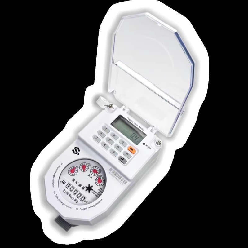 STS Standard Prepaid Water Meter with 2.5/4/6.3 m³/h Flow Rate 99999m³ Measurement Range and 2 Years Warranty