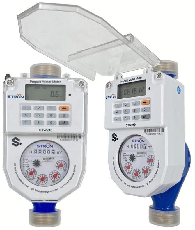 Customizable STS Prepaid Water Meter with 84 Flow Rate Mobile Payment Integration and LORA-RF Communication
