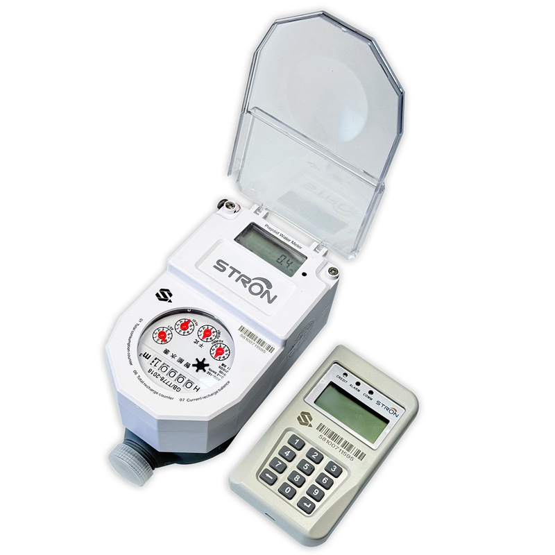 کنتور آب پیش‌پرداخت پلاستیکی STS STRON با قابلیت تقسیم و Lora-rf