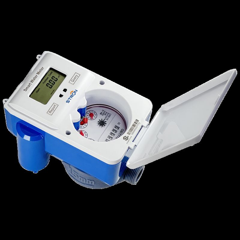 STS اندازه گیری آب پیش پرداخت شده با مقدار بالا - حمله ضد مغناطیسی ، بالا بردن از راه دور ، صفحه نمایش LCD و عملکرد آسان برای سیستم خواندن پیشرفته خودکار متر