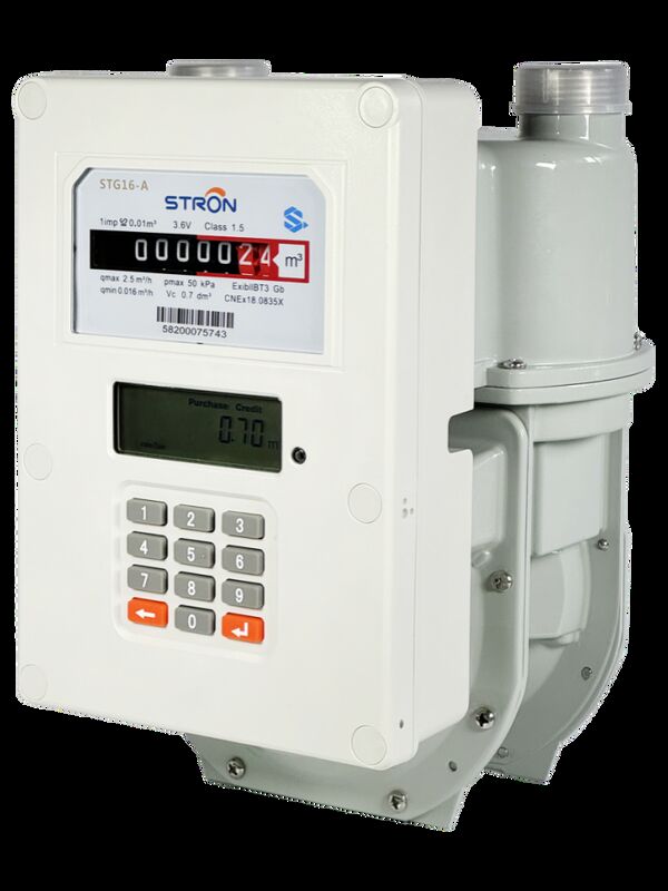LCD Display High Pressure Air Flow Meter G1.6 Domestic Type Accurate Measurement Device for Industrial Applications and Process Control