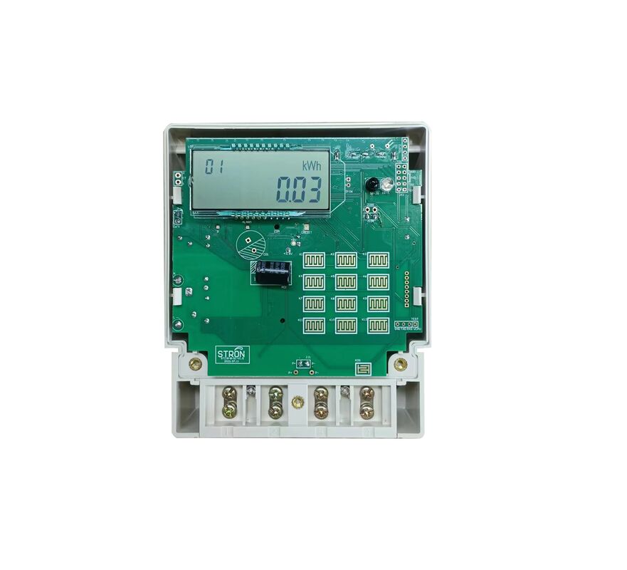 متر برق هوشمند پیش‌پرداخت STS تک فاز M-PESA با صفحه کلید، صفحه نمایش LCD، دقت کلاس 1.0 و سیستم فروش داغ
