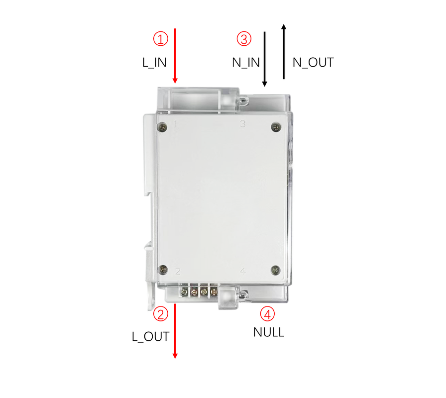 STS DIN Rail Mounted Single Phase Prepaid Electricity Meter with Class 1.0 Accuracy IP54 Waterproof and 5(60)A Current