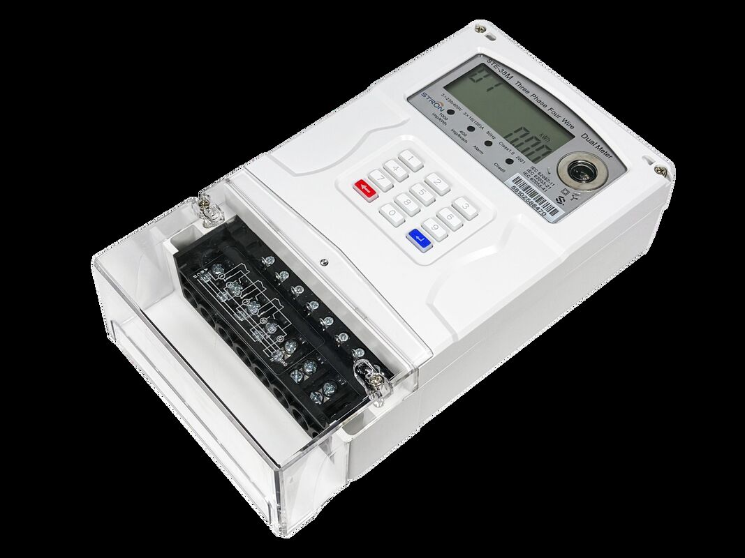 STS Smart Prepaid Electricity Meter با ولتاژ باتری 3.3V و جریان خواب 0.5mA که عملکرد طولانی مدت و جمع آوری داده ها را تضمین می کند