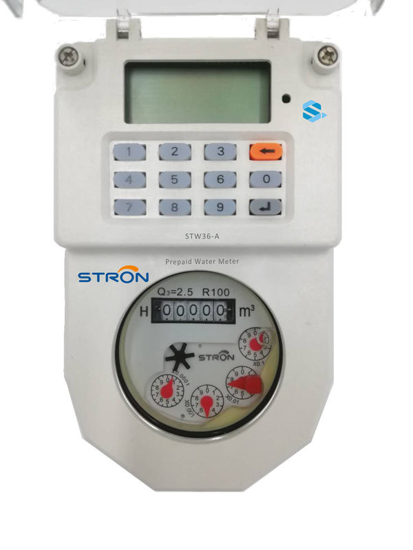 STW36-A DN15 Stron STS Keypad Standard TOKEN شارژ آب متر برنج پیش پرداخت Hotsale