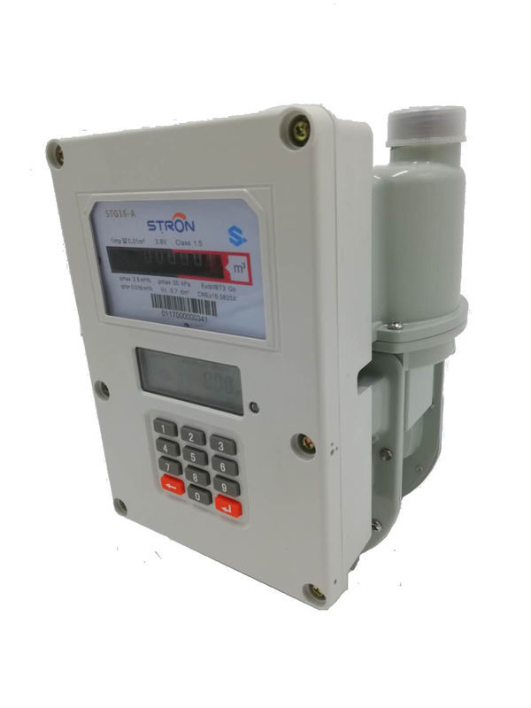 G1.6/G2.5/G4 LORA ارتباطات LPG داخلی STS Smart Electronic پیش پرداخت گاز متر
