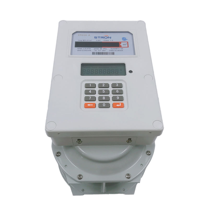 1.6 متر مکعب در ساعت ، متر گاز سکنی را بخوانید ، ISO9001 همانطور که می خواهید گاز و متر برق را پرداخت کنید