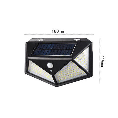 چراغ های دیواری در فضای باز Courtyard Solar Outdoor چراغ های راهروی القایی بدنه
