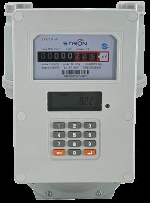 STG16-A Smart Prepaid Keypad Gas Meter with Vending System