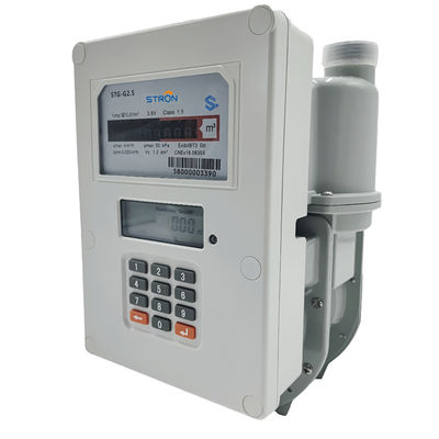 IP67 Anti Tamper Gas Prepaid Meter، 1.6m3 / H متر جریان گاز قابل حمل