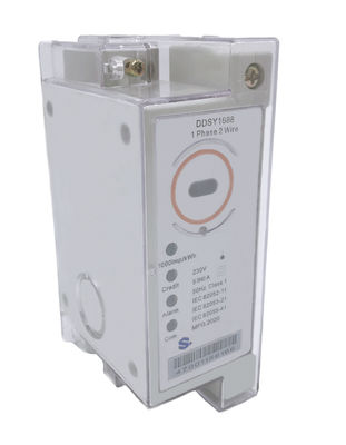 4kV 50HZ متر برق پیش پرداخت پیش بینی شده مونوفاز با CIU