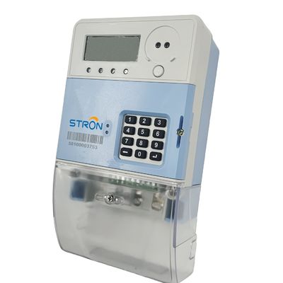 تک فاز RS232 900 مگاهرتز متر پیش بینی شده برق متر ضد آب